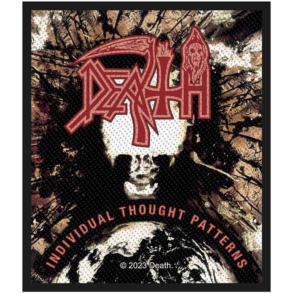 Death Individual Thought Patterns Woven Patch