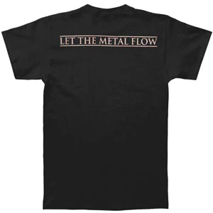 Death Let The Metal Flow T-shirt - Image 2