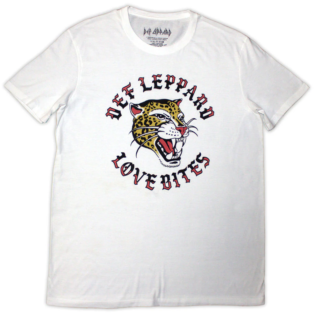 Def Leppard Love Bites Circle T-shirt
