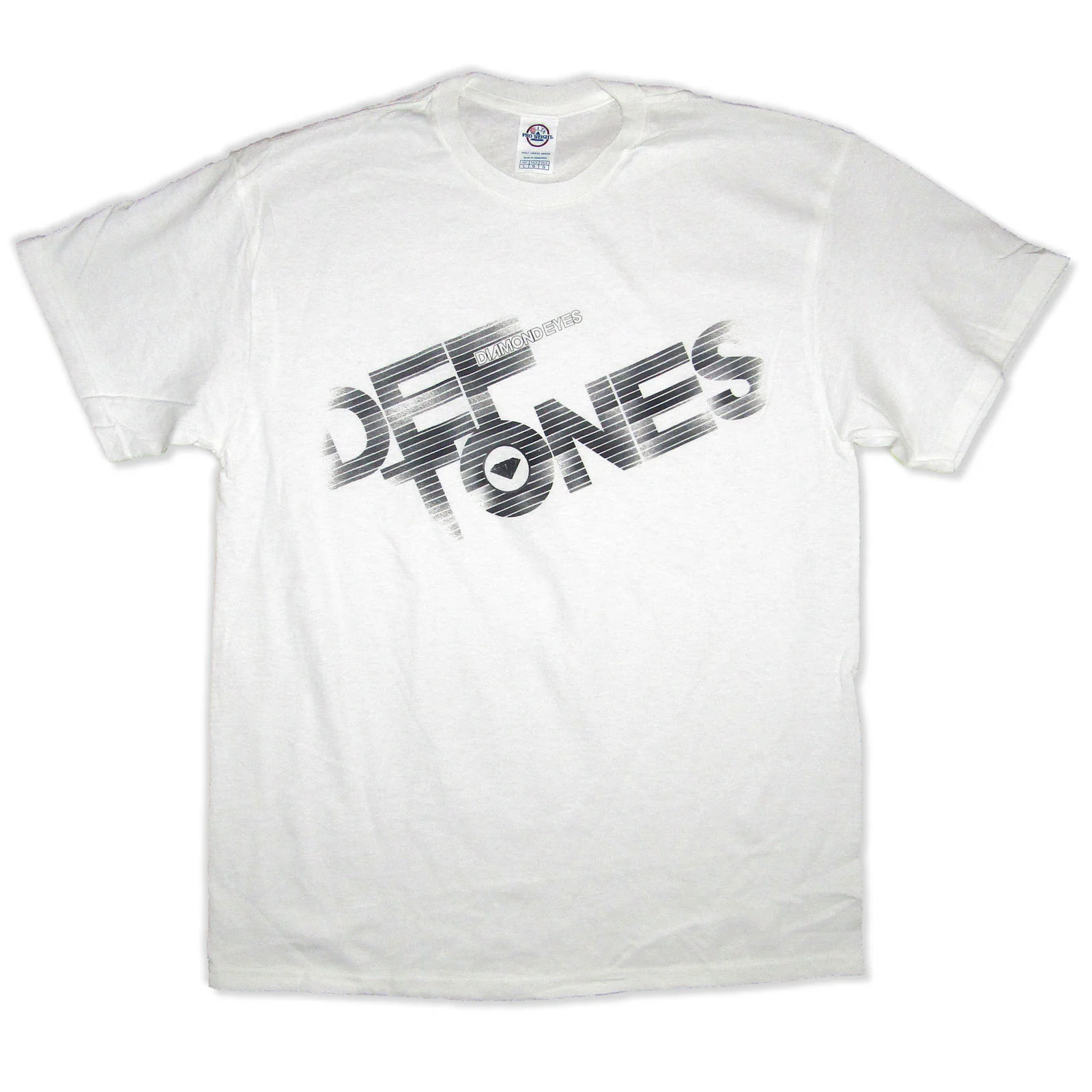 Deftones Striped Logo T-shirt