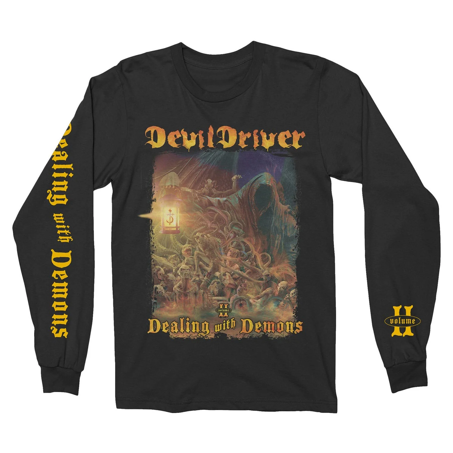 Devil Driver Dealing With Demons II Cross Long Sleeve