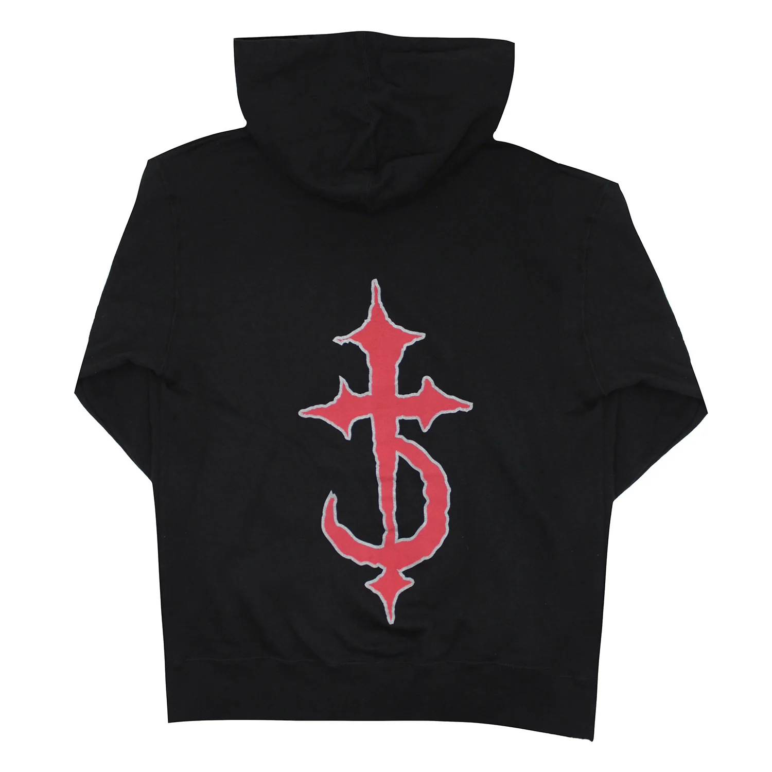 Devil Driver Logo Zippered Hooded Sweatshirt - Image 2