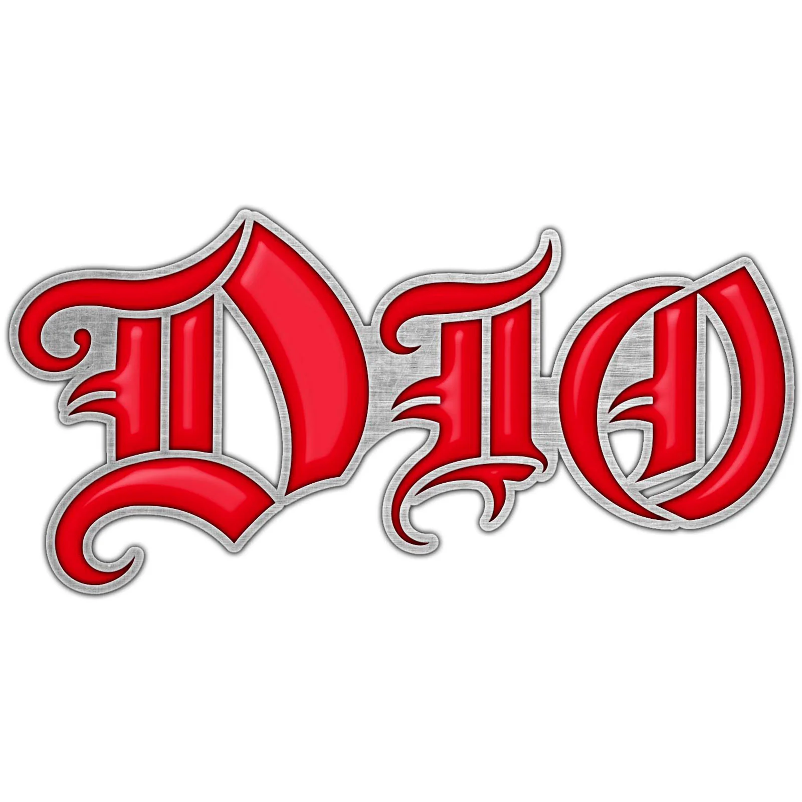 Dio Logo Pewter Pin Badge