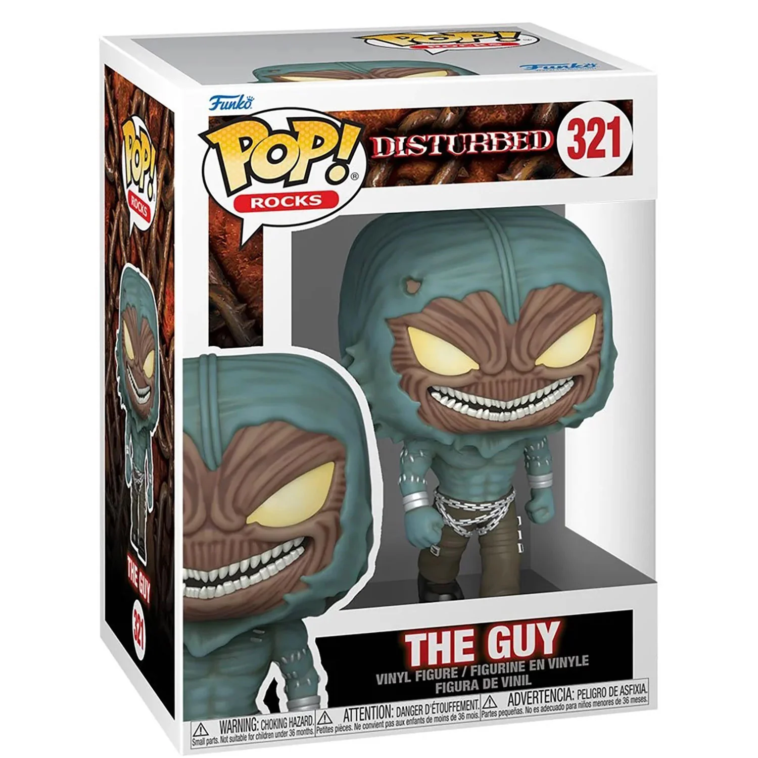 Disturbed Funko Pop! Rocks 321 The Guy Vinyl Figure