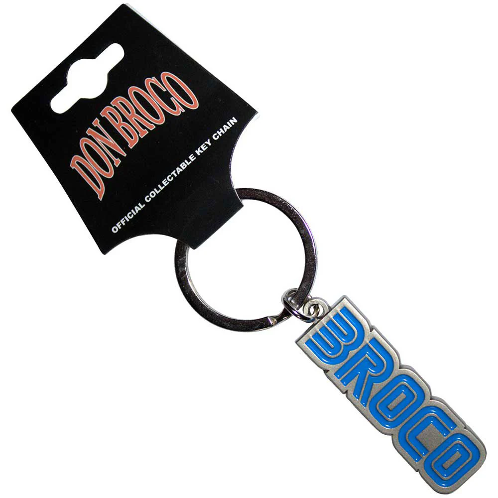 Don Broco Blue Logo Metal Key Chain