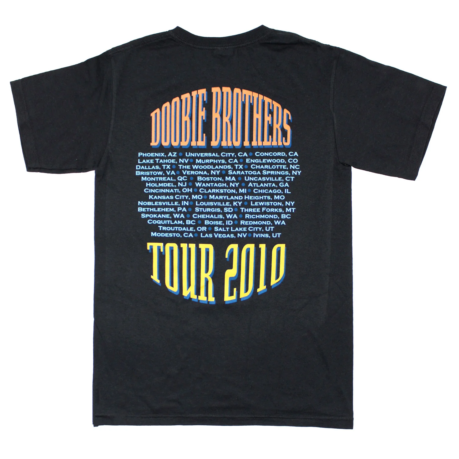 Doobie Brothers Tour 2010 (Phoenix, AZ - Ivins, UT) T-shirt - Image 2