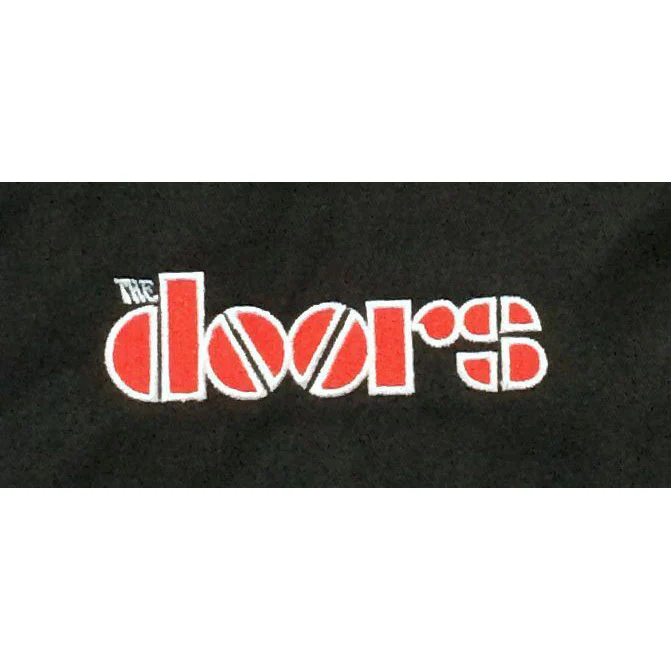Doors Embroidered Name Logo Black Button Down Work Shirt Work Shirt - Image 2
