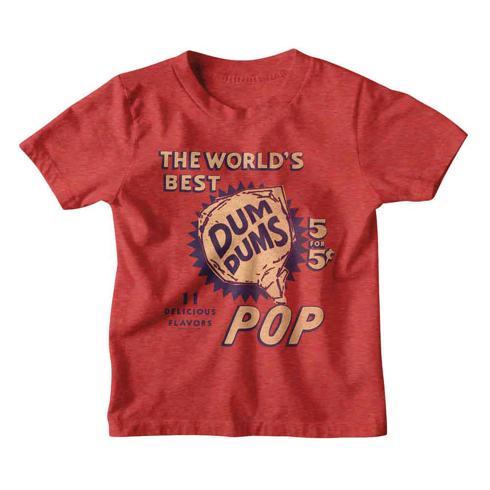 Dum Dums Dum Dums Five For Five Kids Childrens T-shirt
