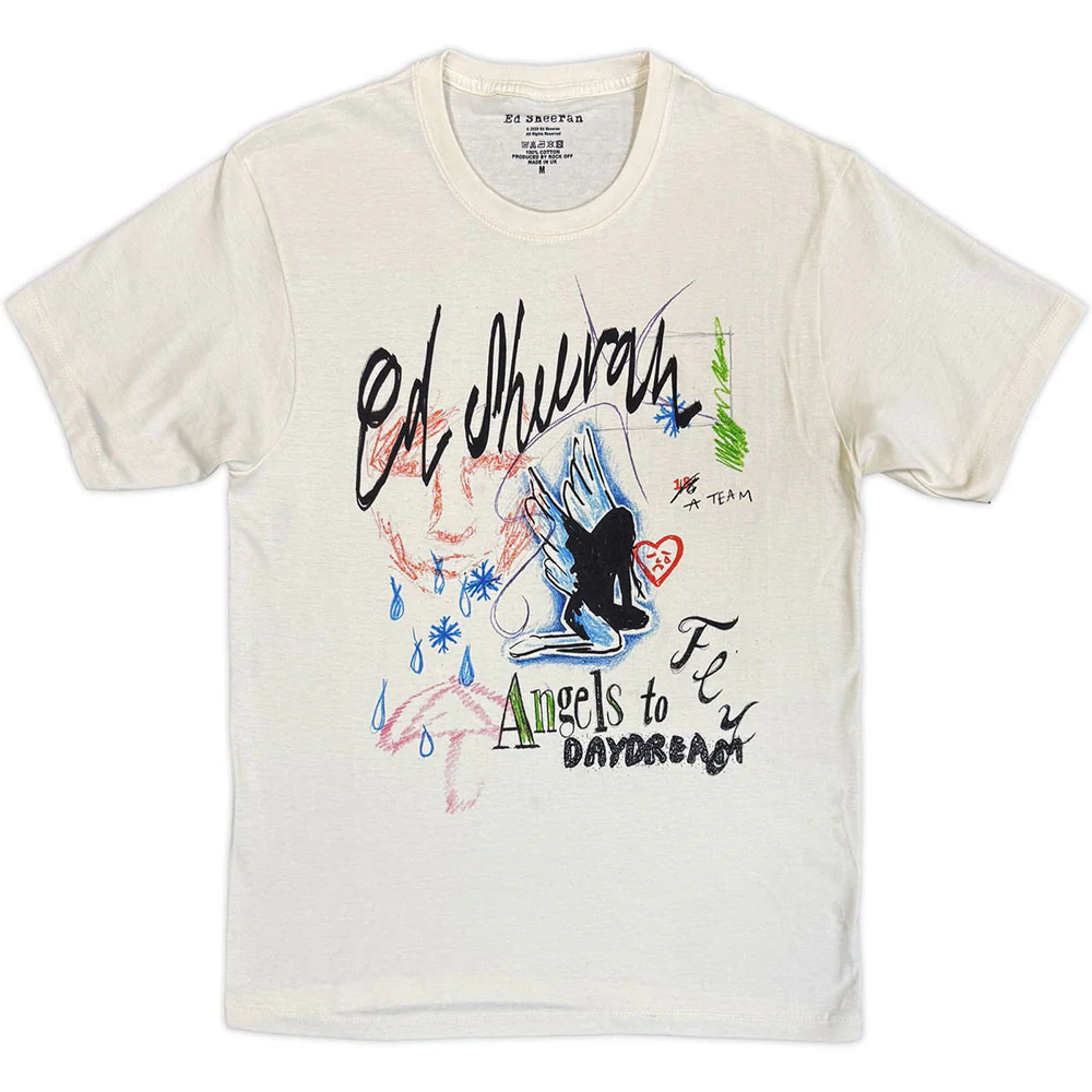 Ed Sheeran Angels To Daydream T-shirt