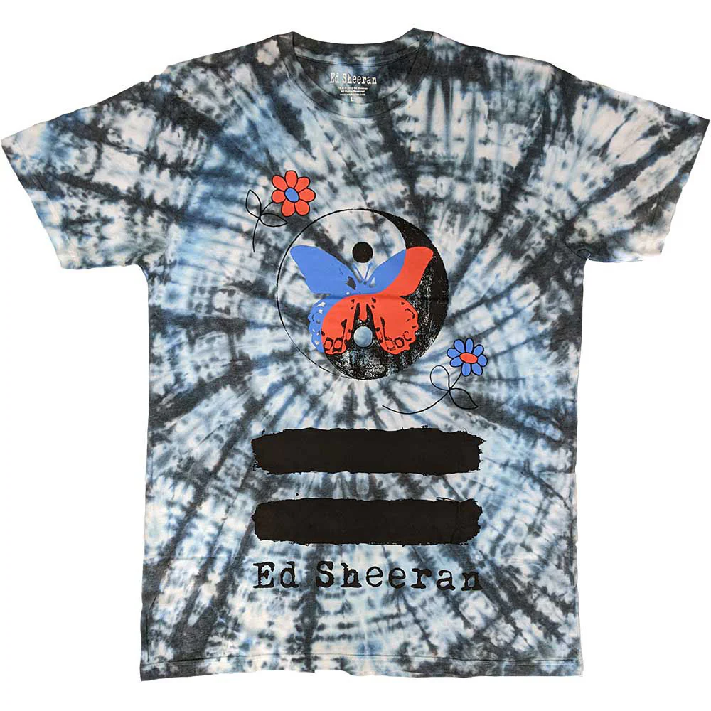 Ed Sheeran Yin & Yang Butterfly T-shirt