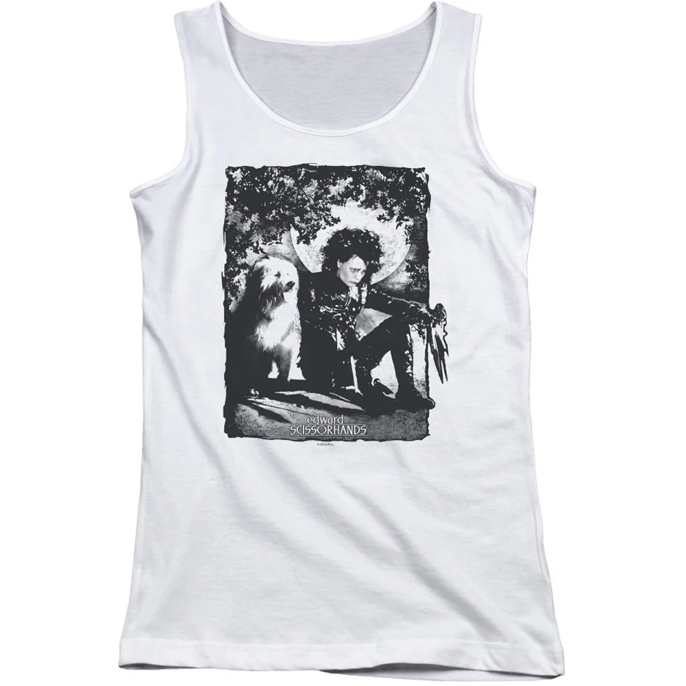 Edward Scissorhands Lucky Dog Womens Tank