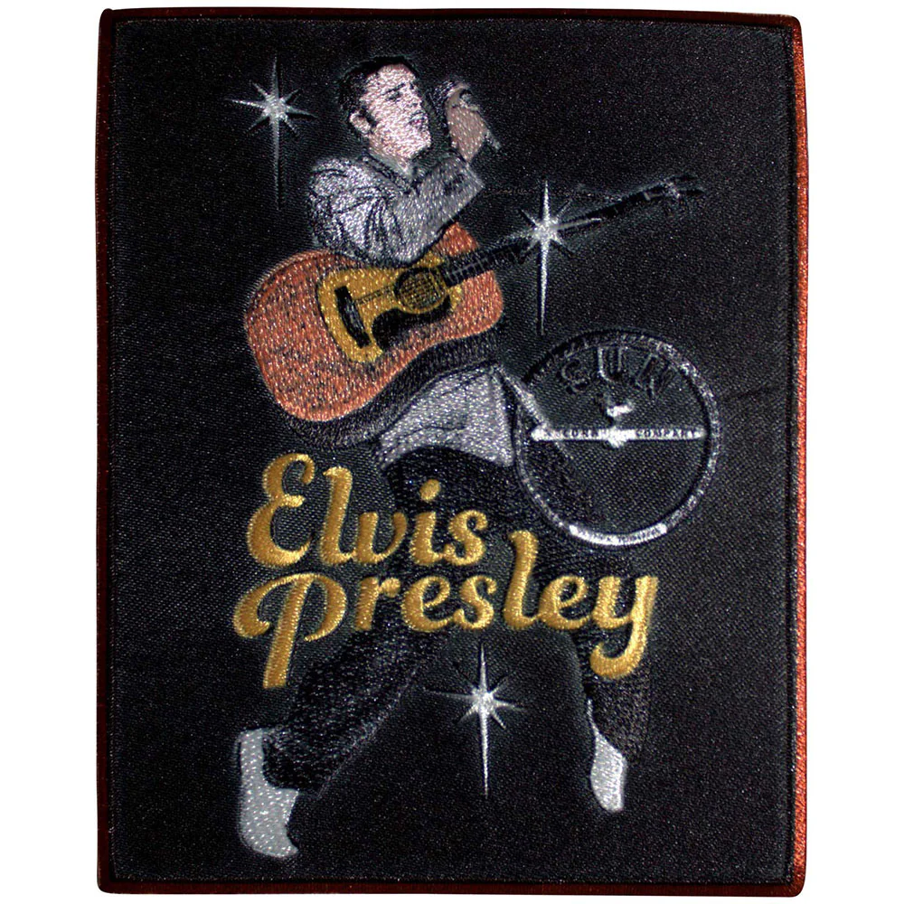Elvis Presley Elvis Mic Woven Patch