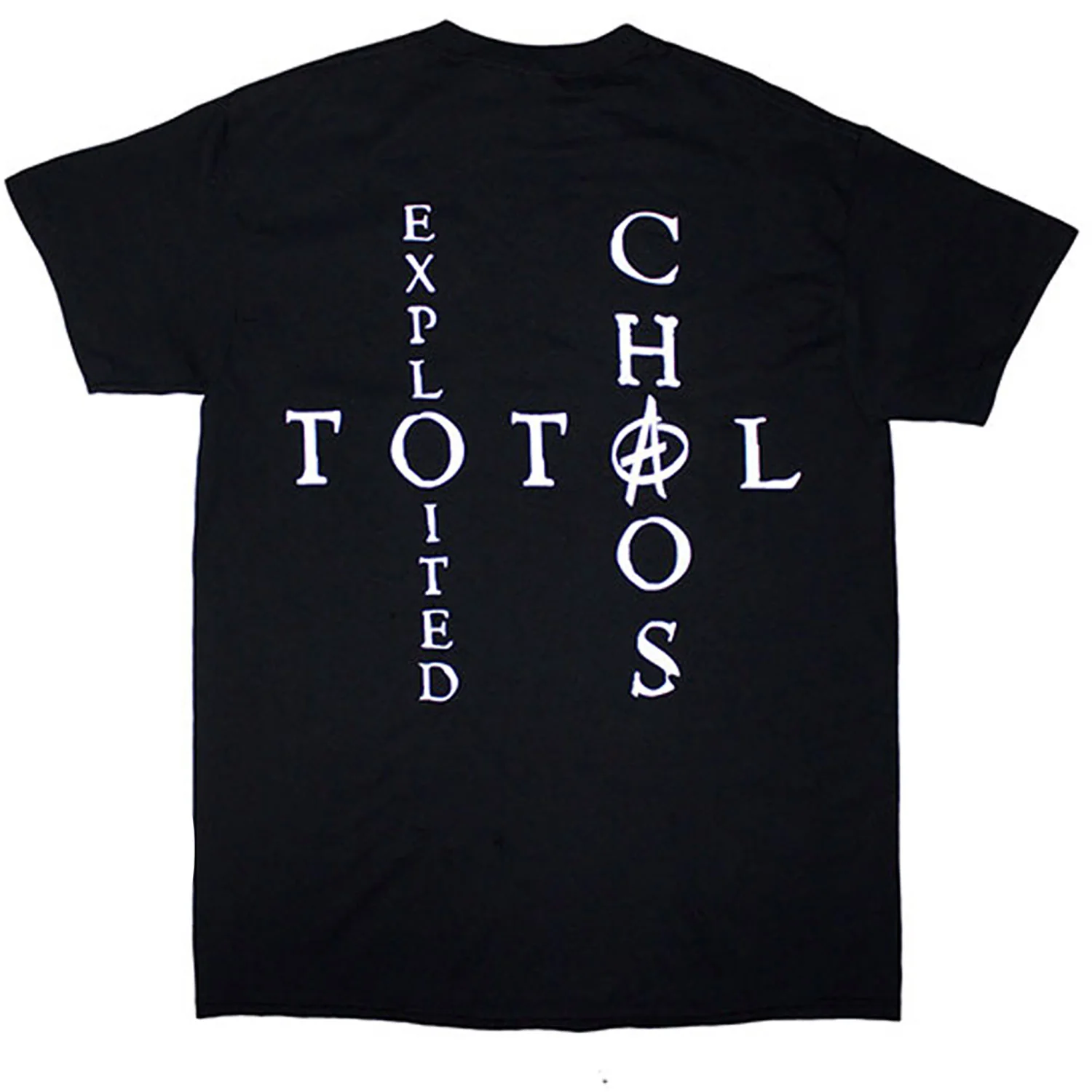 Exploited Mohican Skull T-shirt - Image 2