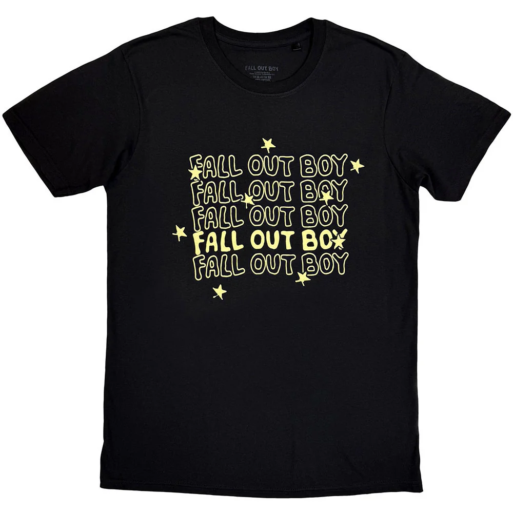 Fall Out Boy Logo Repeat T-shirt