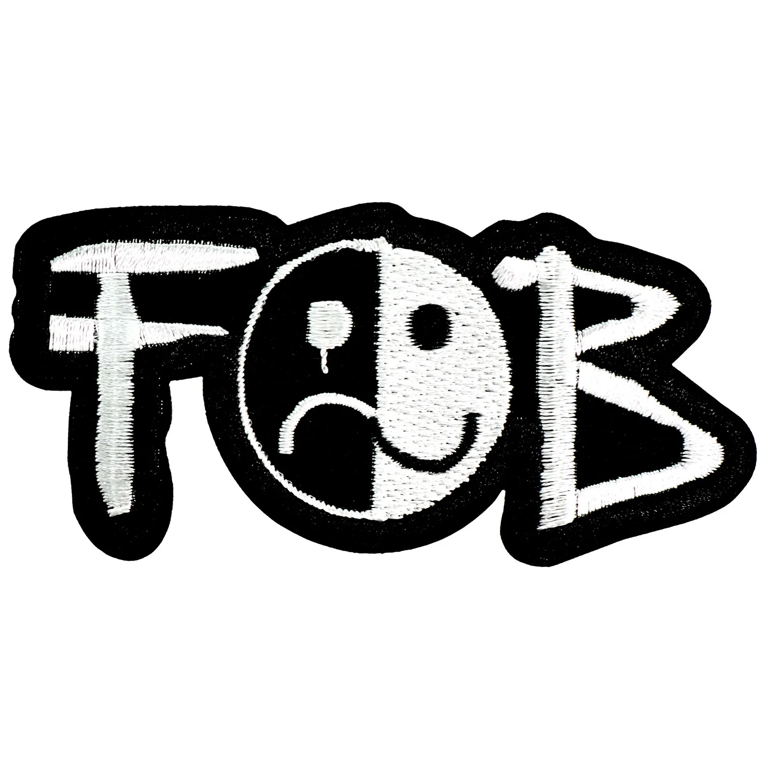 Fall Out Boy Smiley Logo Embroidered Patch