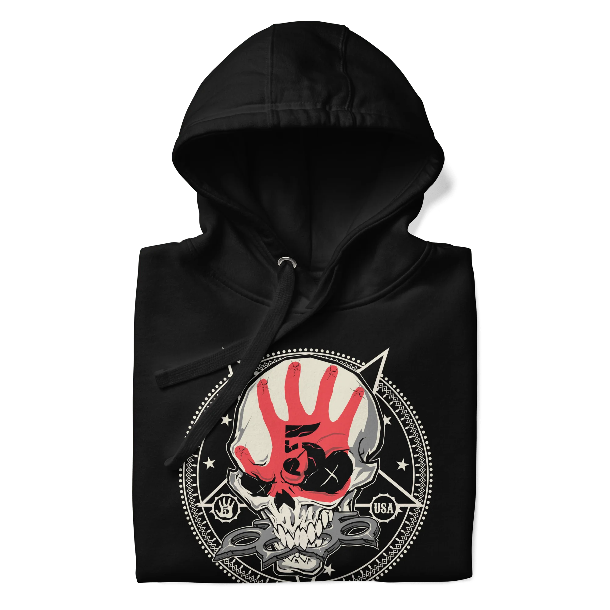 Five Finger Death Punch - Circle Logo Hoodie - Image 3