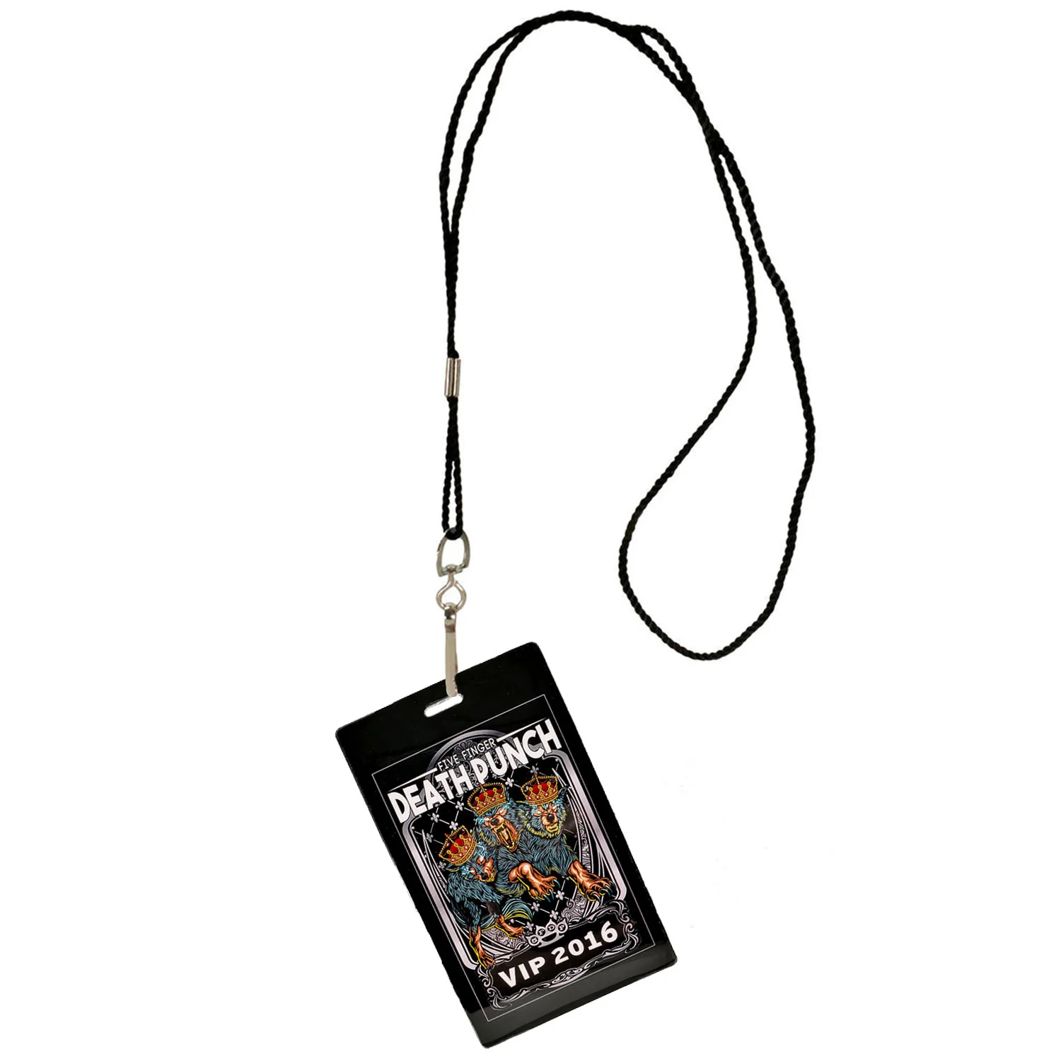 Five Finger Death Punch VIP 2016 With Lanyard Laminated Backstage Pass