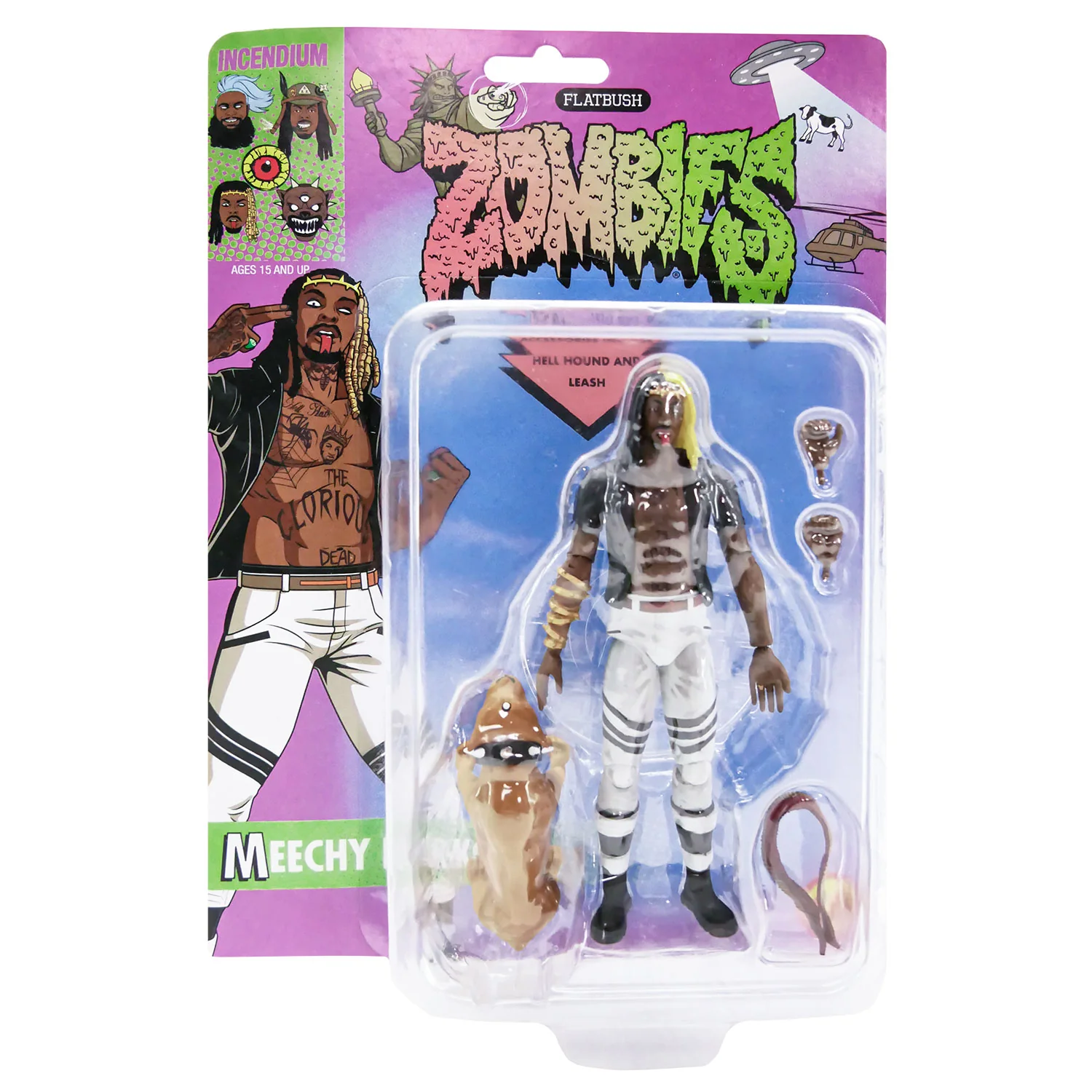 Flatbush Zombies 'Meechy Darko' 5" FigBiz Action Figure Action Figure