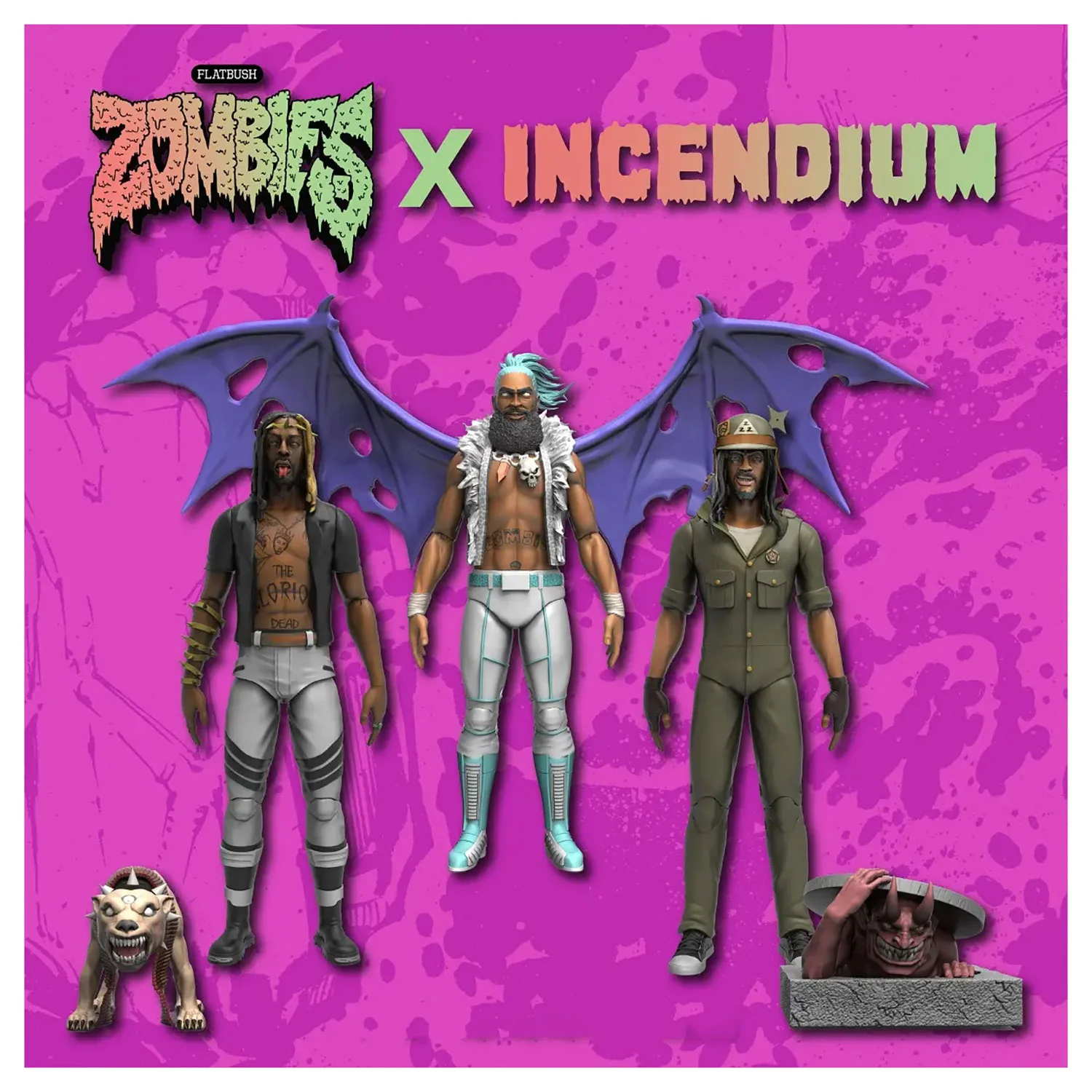 Flatbush Zombies 'Zombie Juice' 5" FigBiz Action Figure Action Figure - Image 3