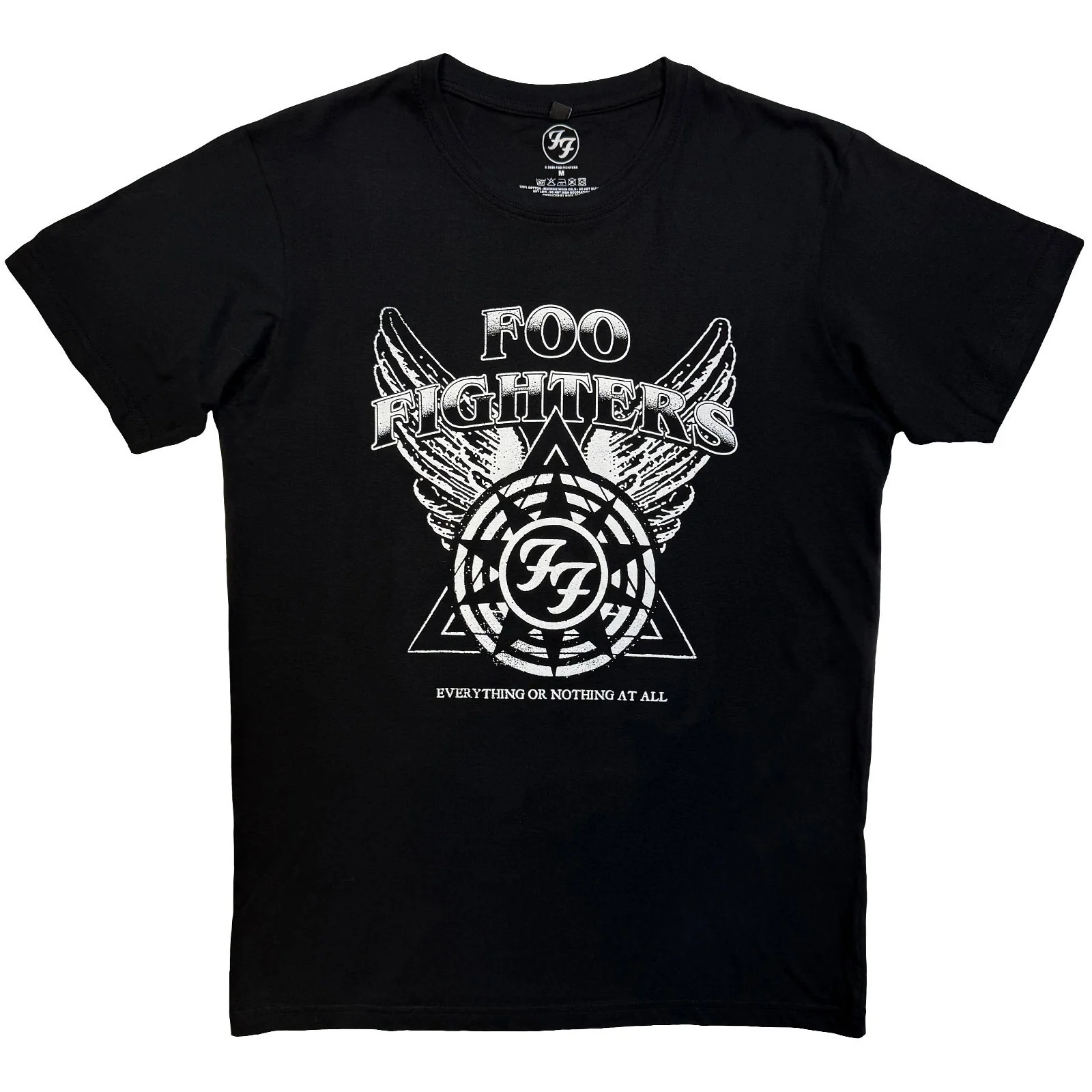 Foo Fighters Everything Or Nothing At All Logo Vintage T-shirt