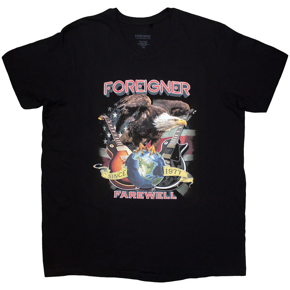 Foreigner Farewell Eagle T-shirt