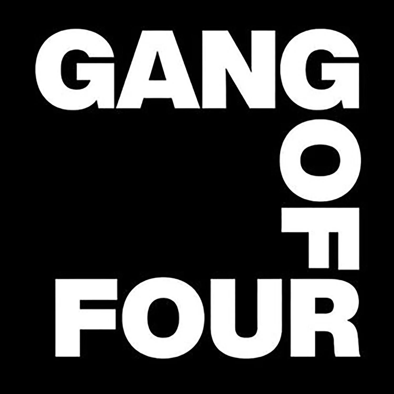 Gang Of Four Logo Sticker