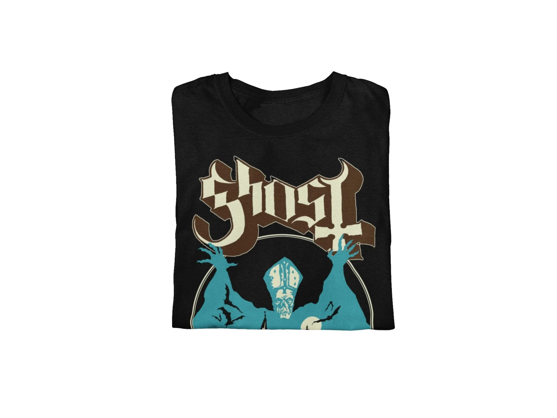 Ghost - Castle Jumbo Print T-Shirt - Image 3