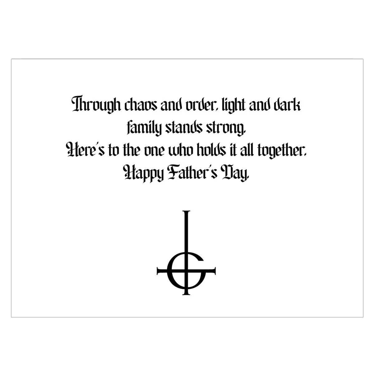 Ghost Father's Day Card (Rockabilia Exclusive) Greeting Card - Image 2