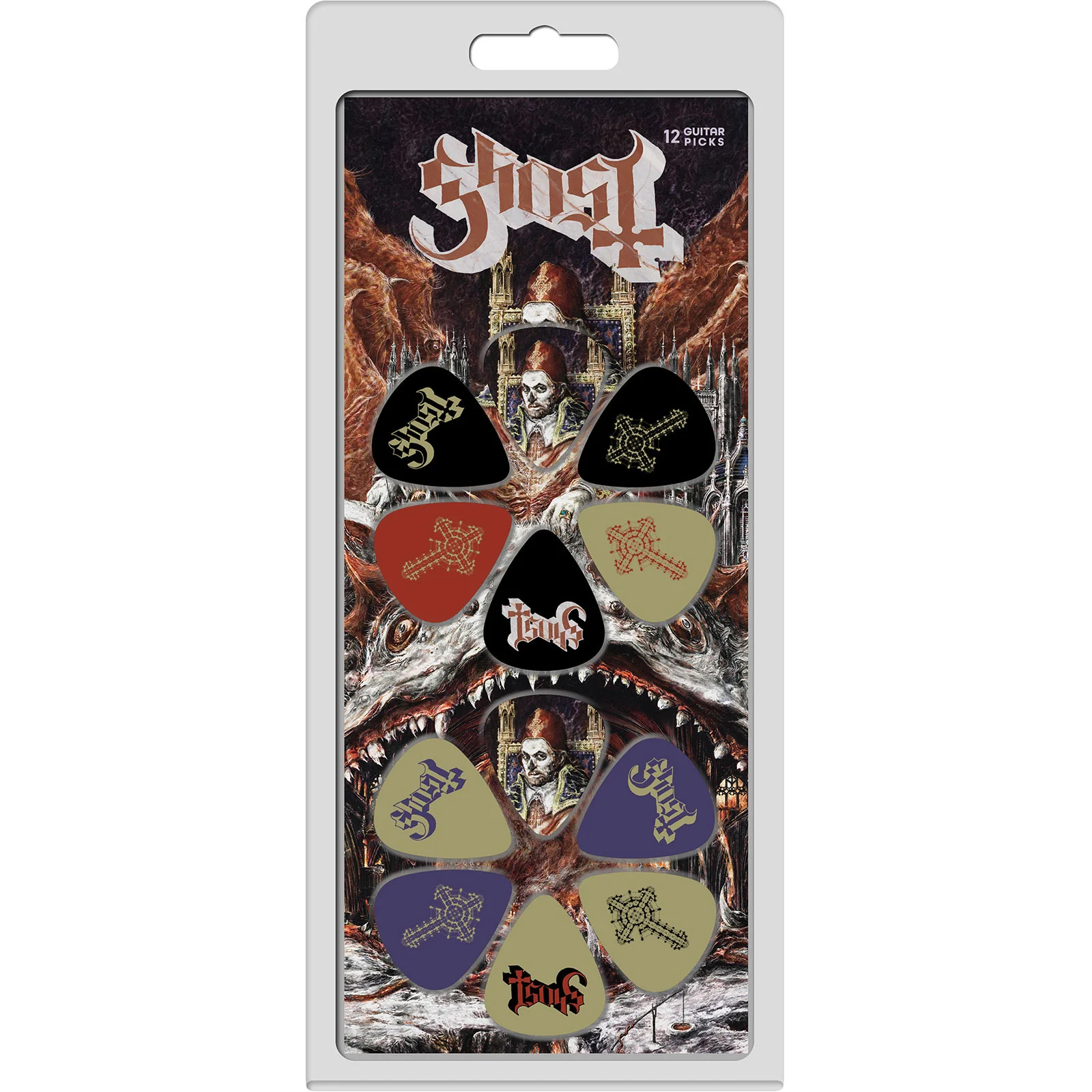 Ghost Logos 12-pack Guitar Pick
