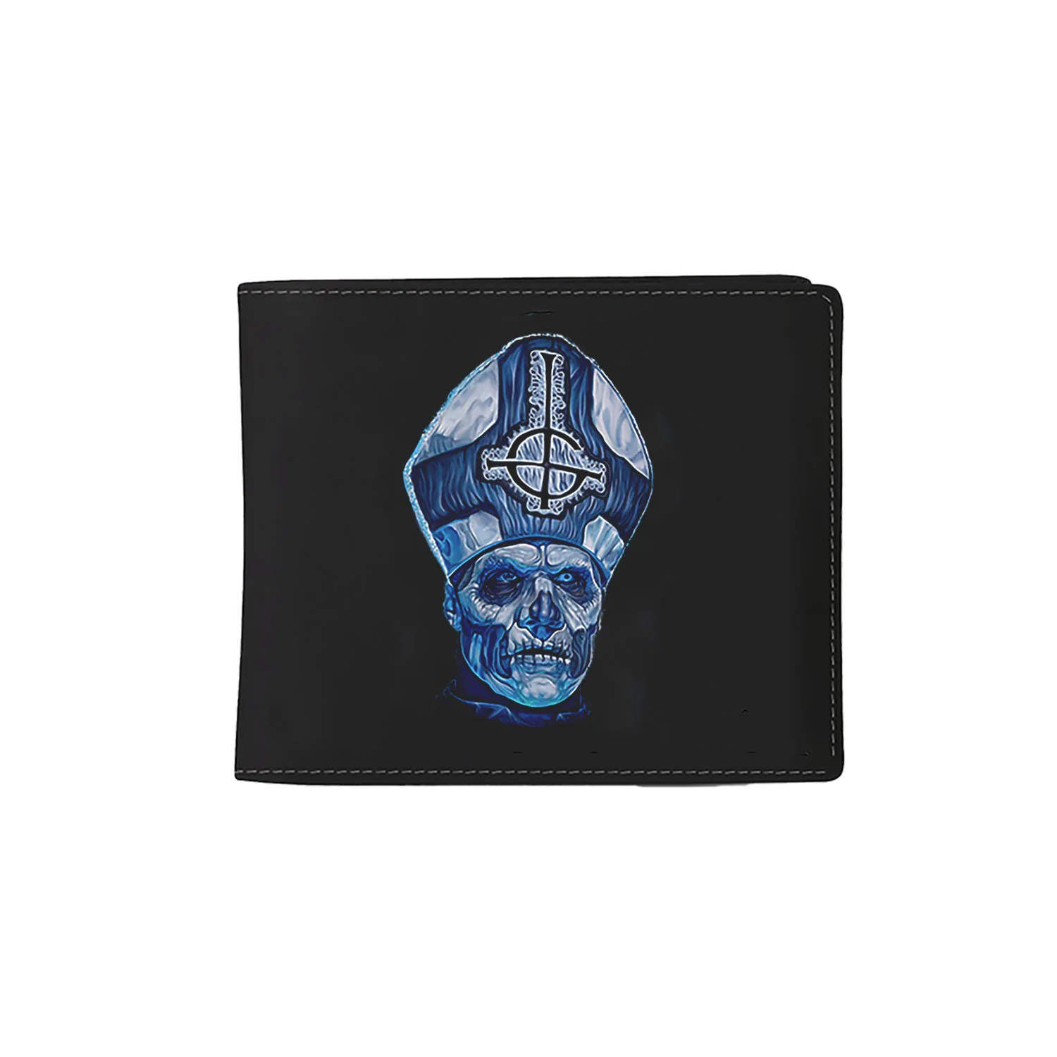 Ghost Papa Blue Wallet Bi-Fold Wallet