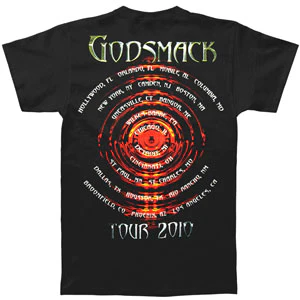 Godsmack 2010 North America Tour T-shirt - Image 2