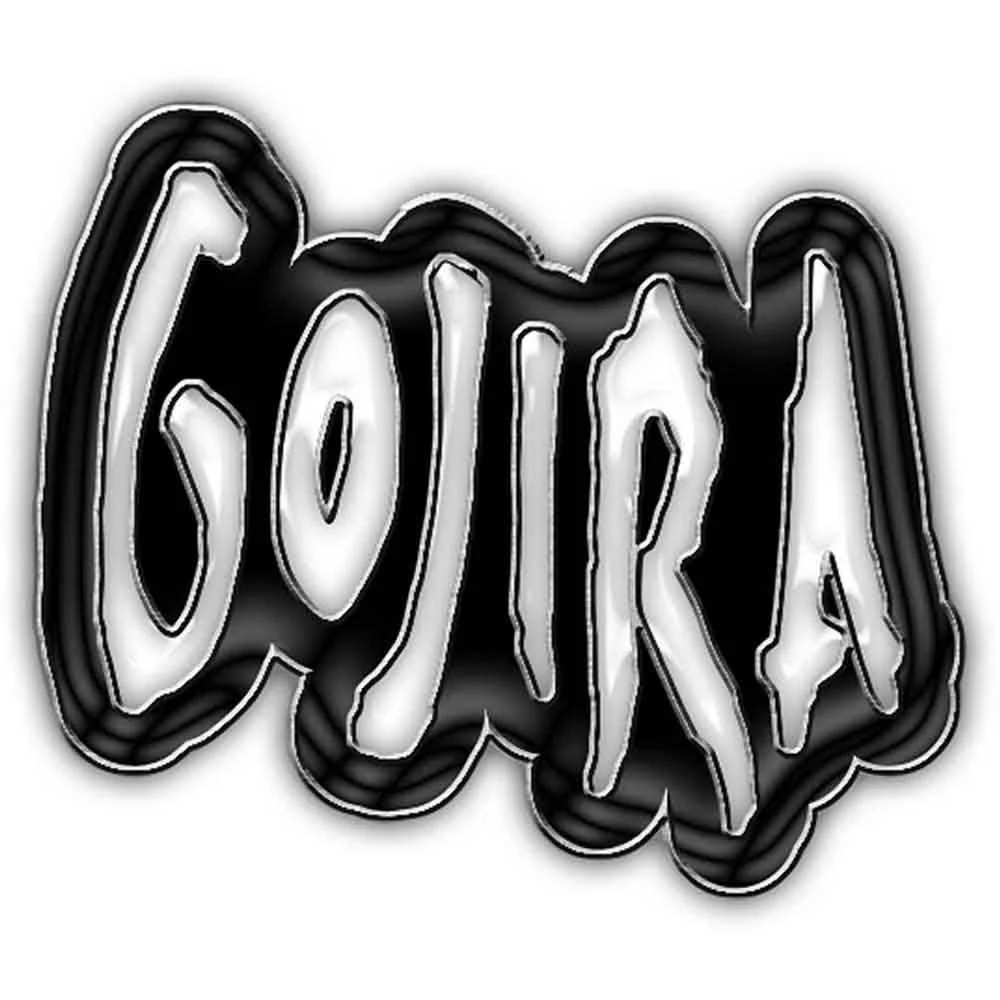 Gojira Logo Pewter Pin Badge
