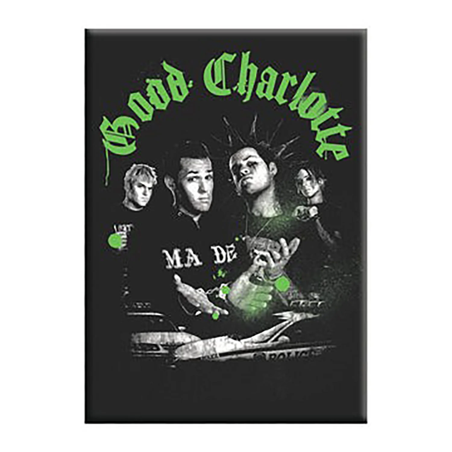 Good Charlotte Band Photo Magnet