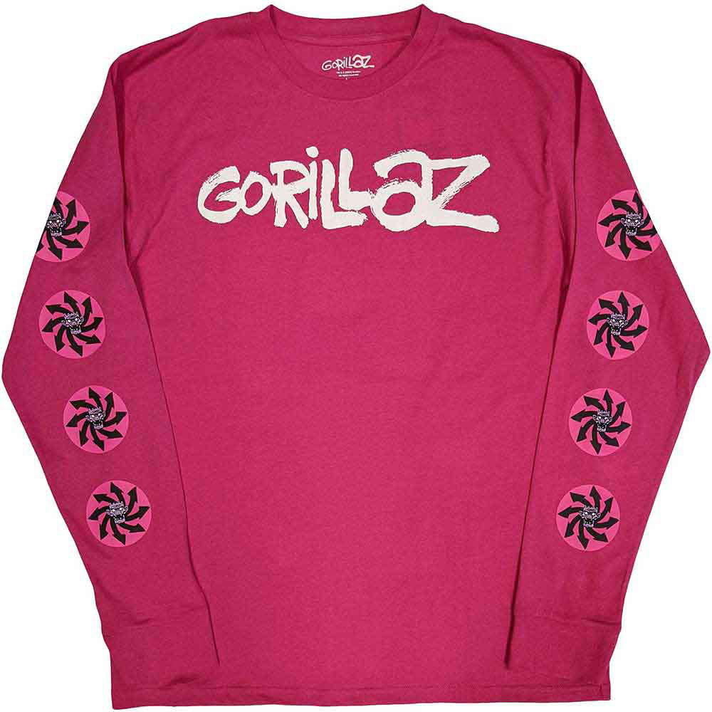 Gorillaz Repeat Pazuzu Long Sleeve