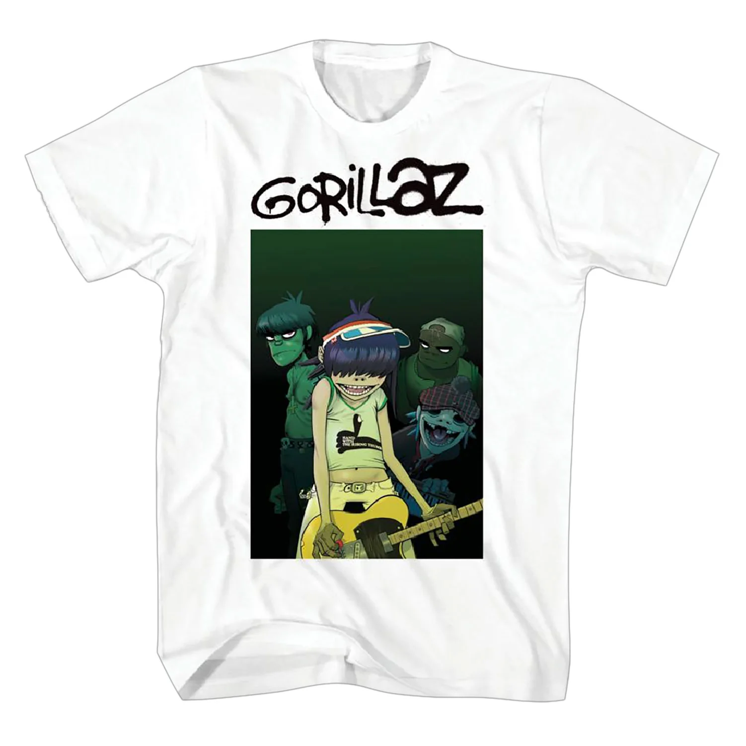 Gorillaz Wired Cover Faded T-shirt