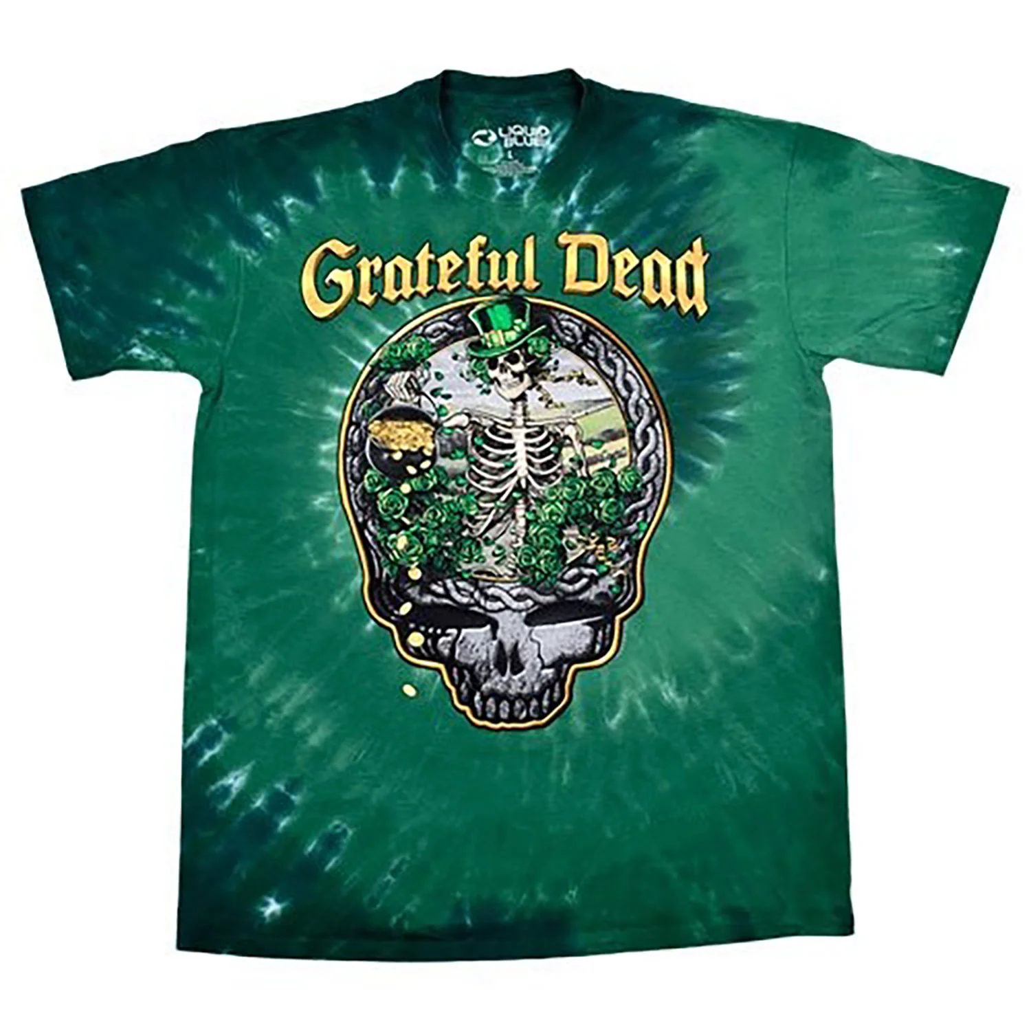 Grateful Dead Celtic Bertha Tie Dye T-shirt