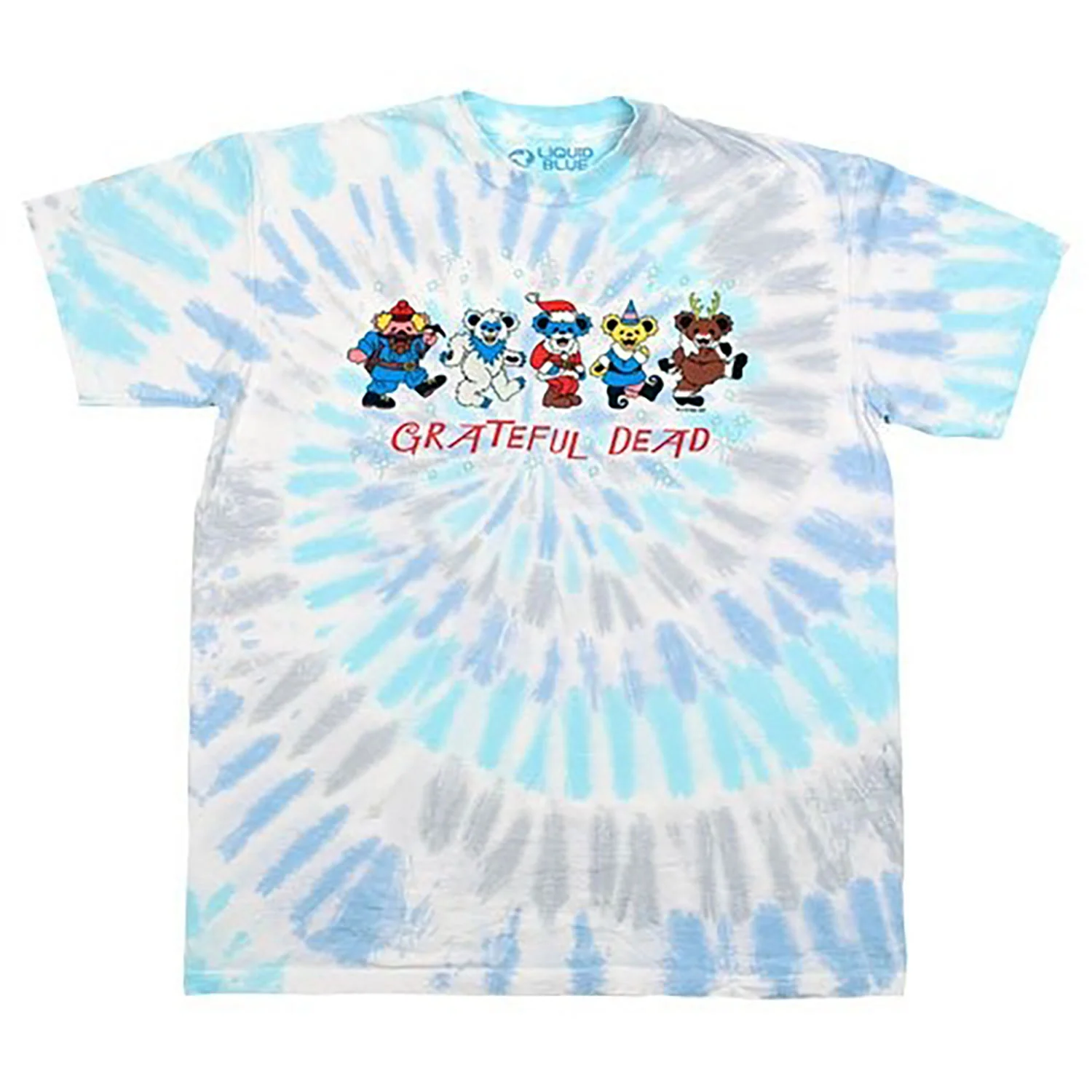 Grateful Dead Dead Nose Reinbears Tie Dye T-shirt