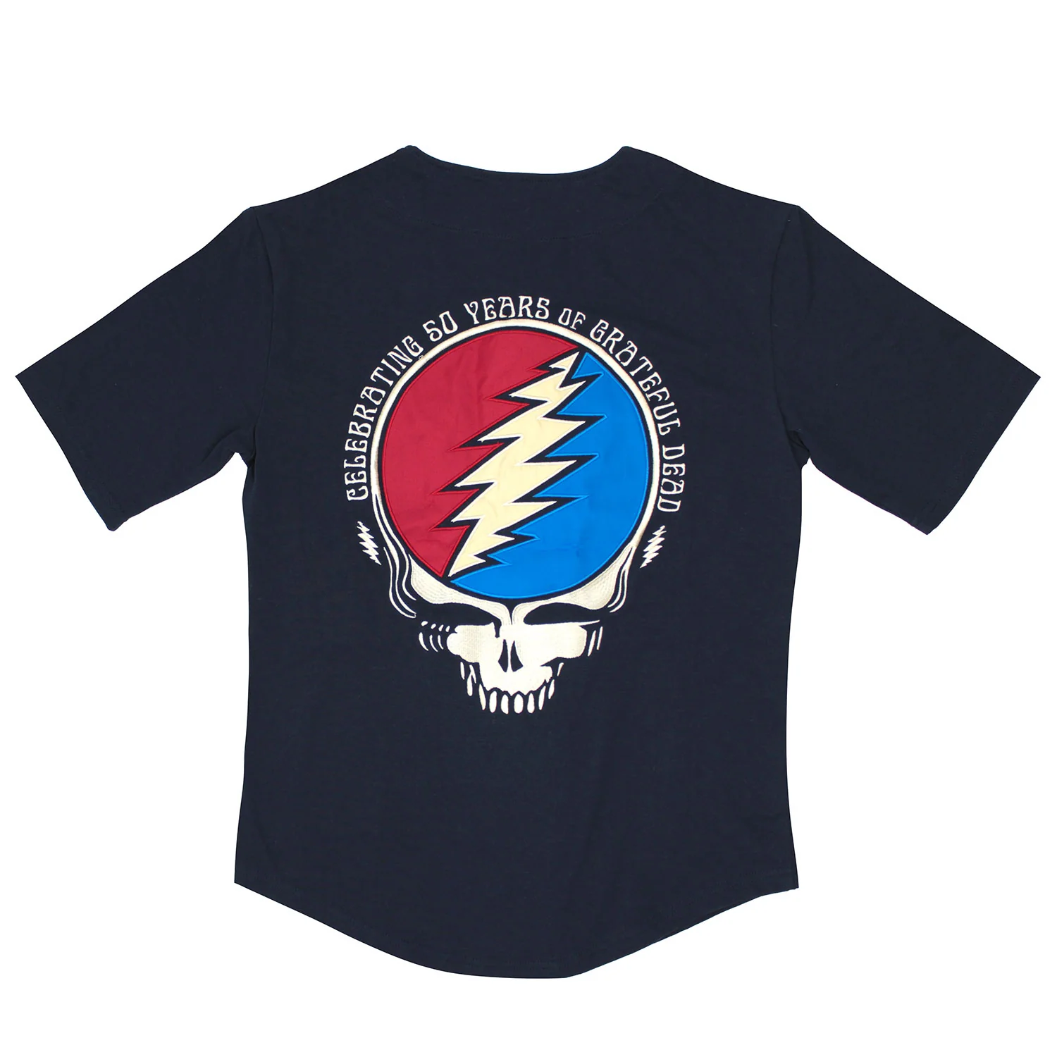 Grateful Dead Fare Thee Well 50 Authentic Baseball  Jersey - Image 2