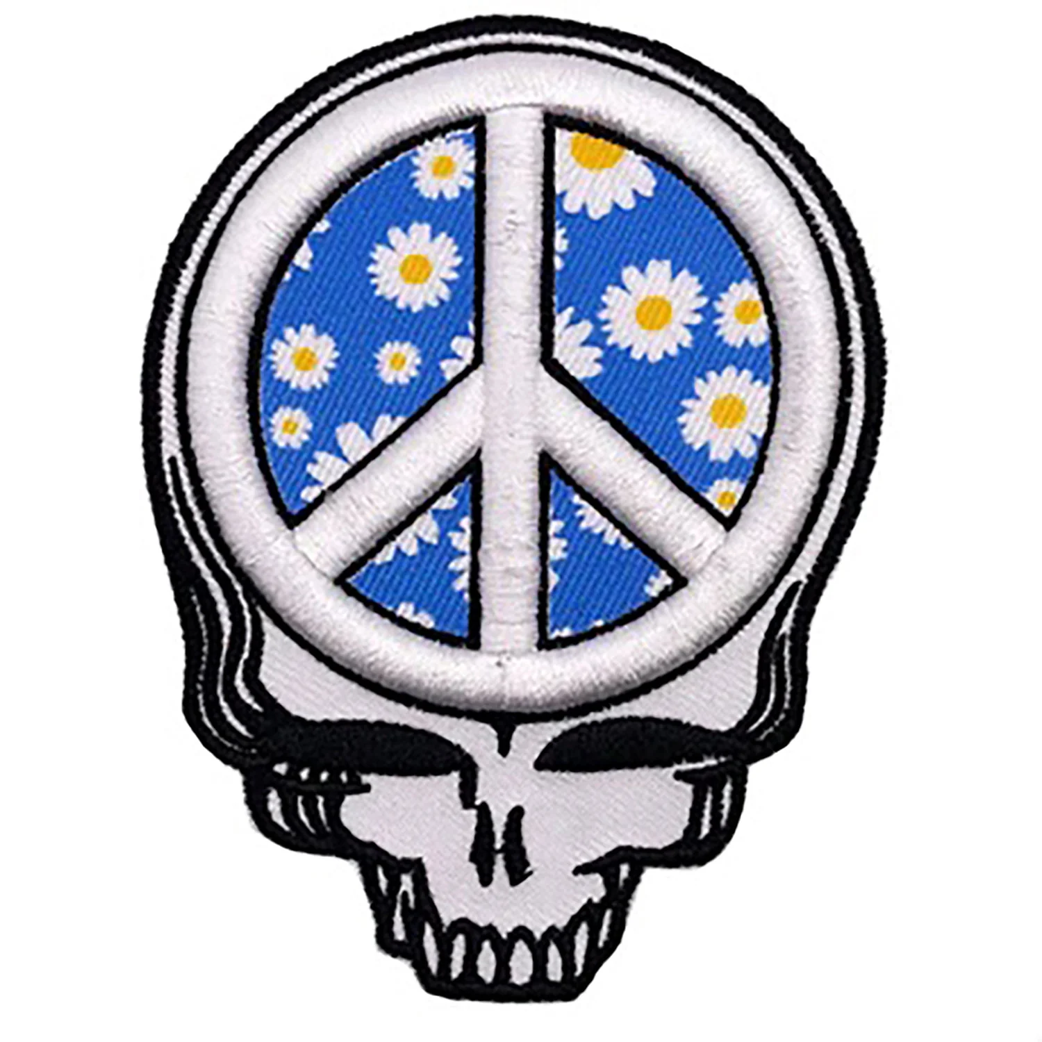 Grateful Dead Flowers SYF 3D Embroidered Patch