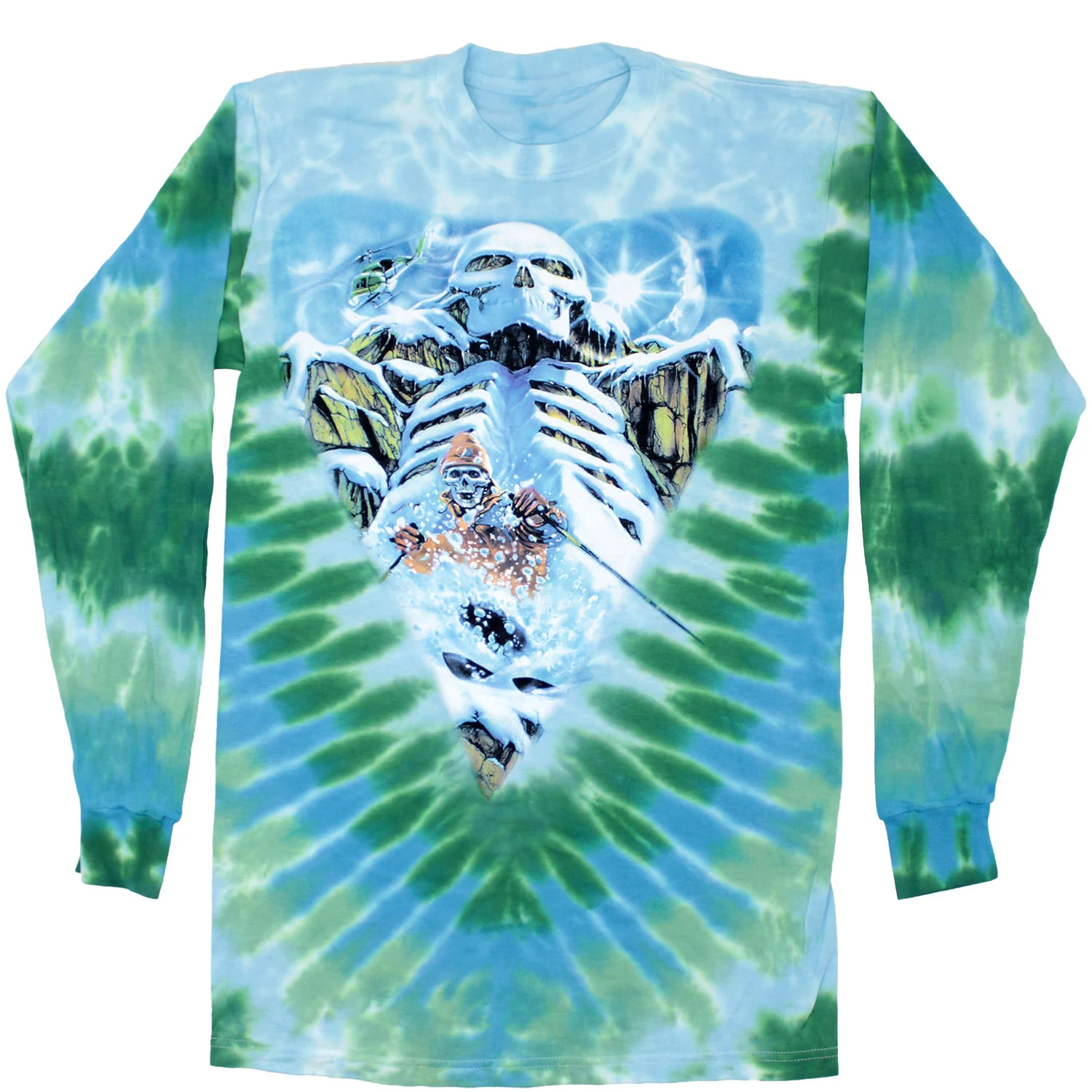 Grateful Dead Heliskier Tie Dye  Long Sleeve