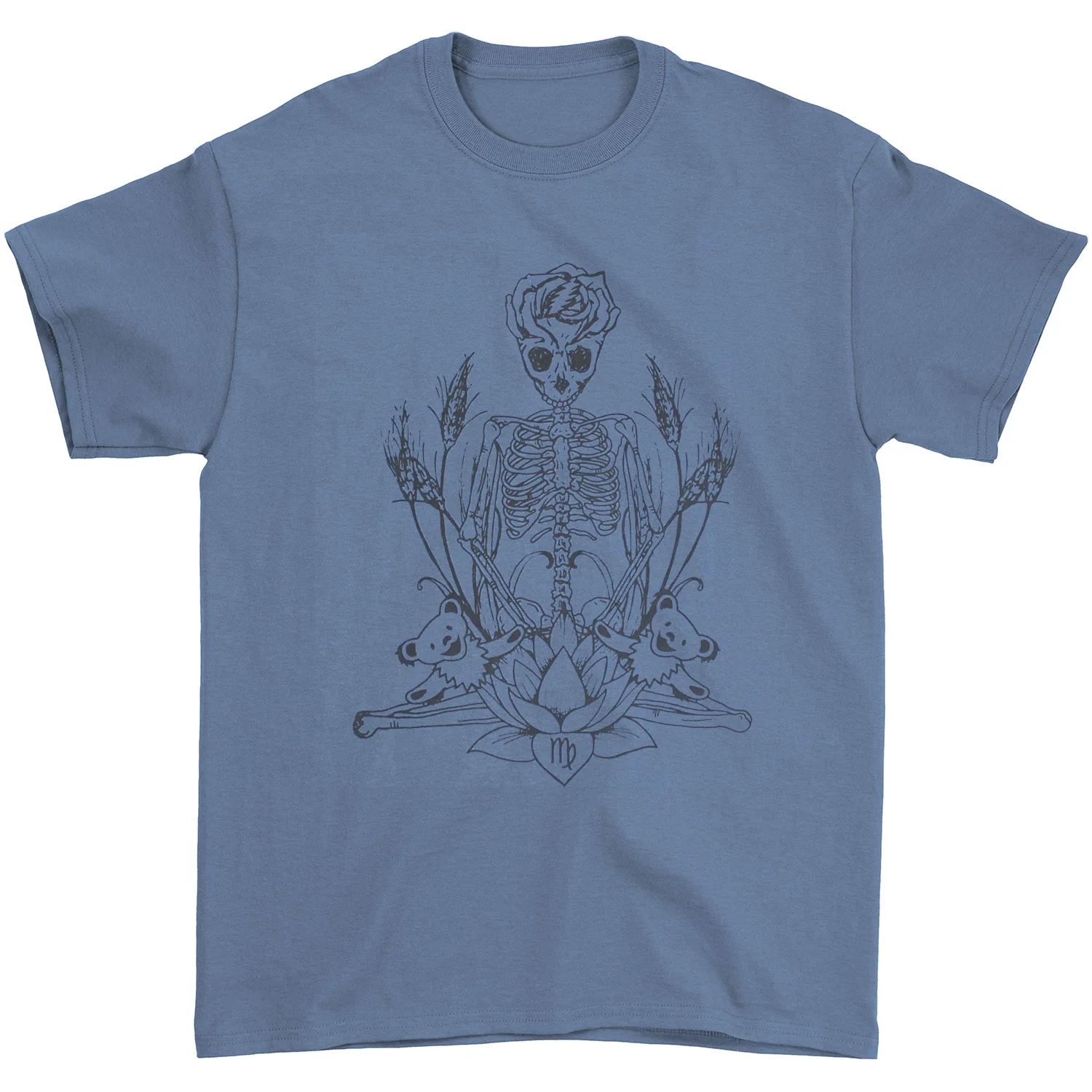 Grateful Dead Lotus Flower Zodiac Vintage T-shirt