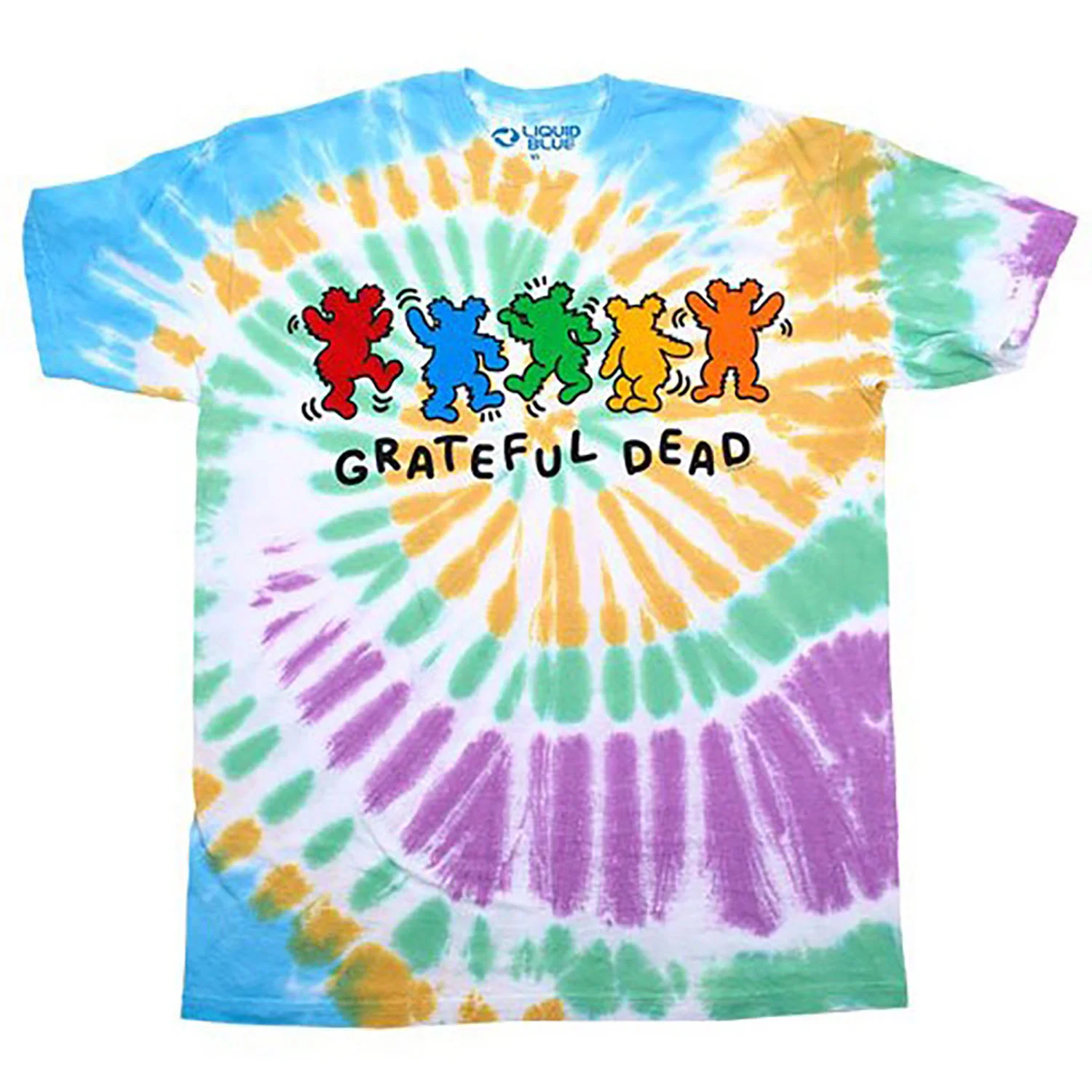 Grateful Dead Metro Bears Tie Dye T-shirt