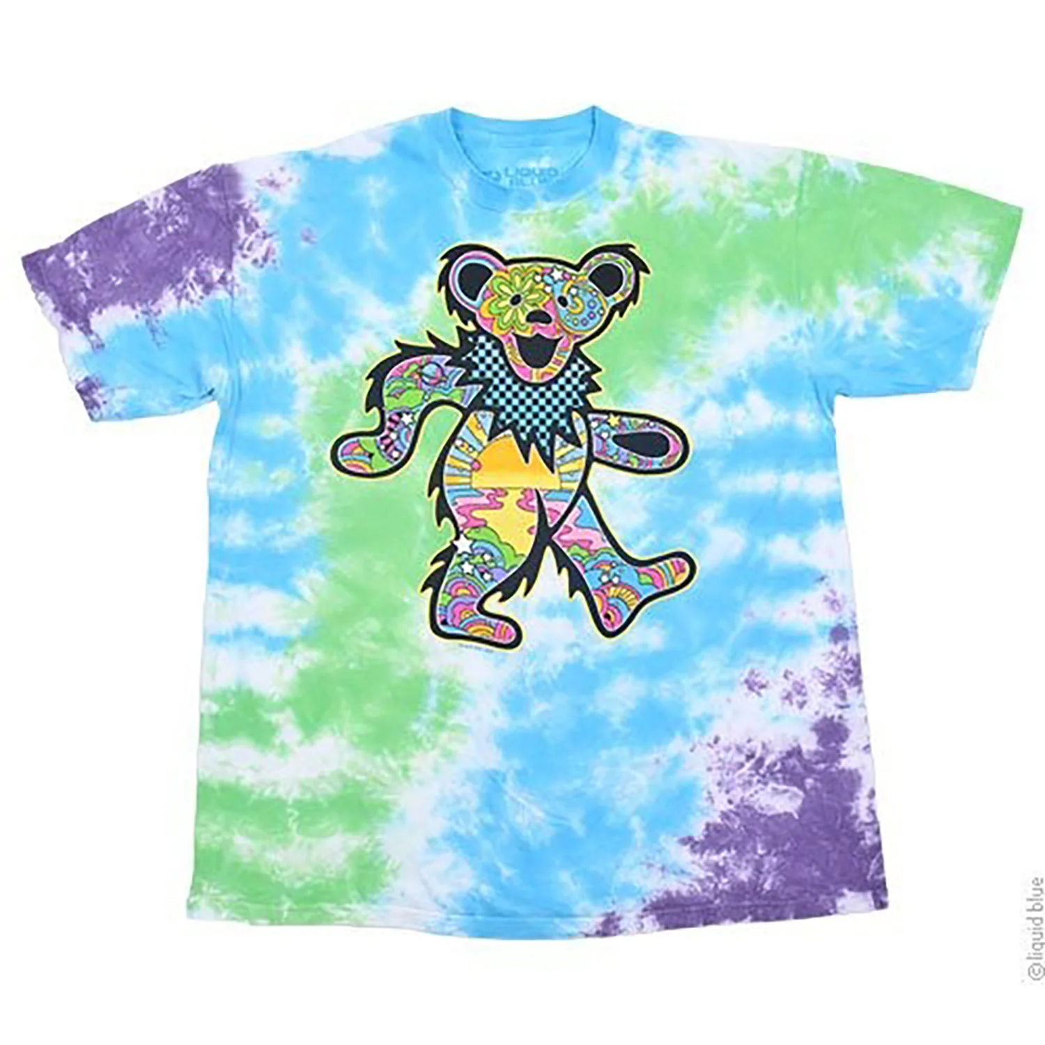 Grateful Dead Mod Bear Tie Dye T-shirt