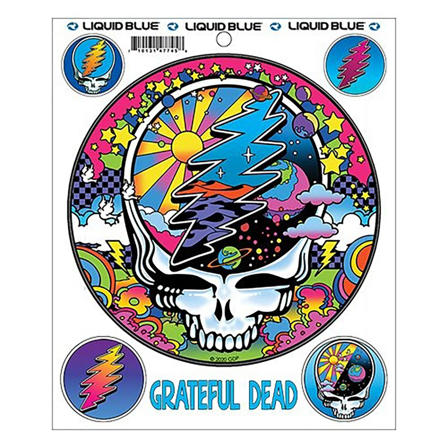 Grateful Dead Mod Max SYFace Sticker Set