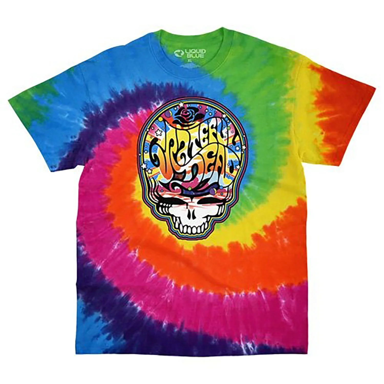 Grateful Dead Mod SYF Spiral Tie Dye T-shirt