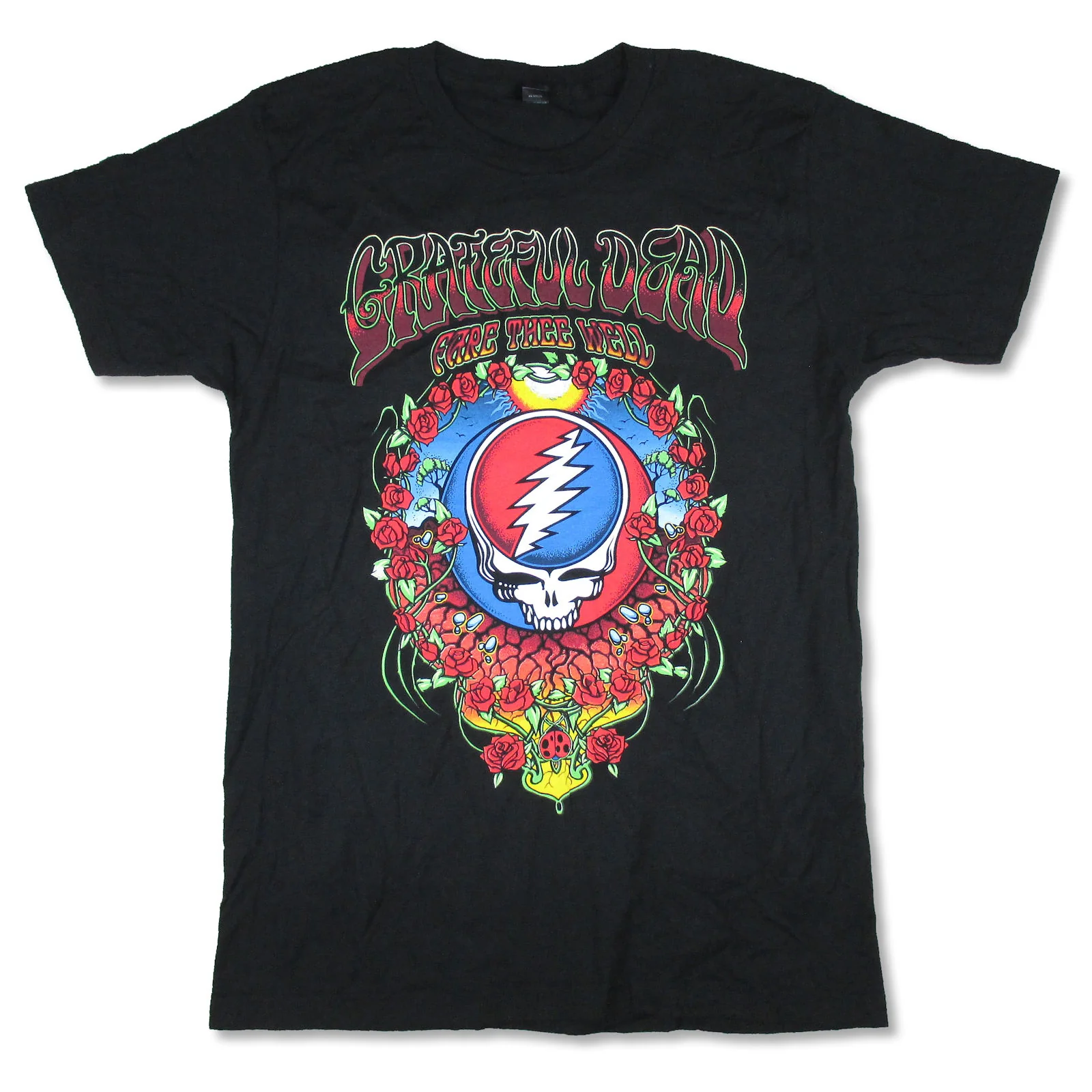Grateful Dead Roses Santa Clara / Chicago Events T-shirt