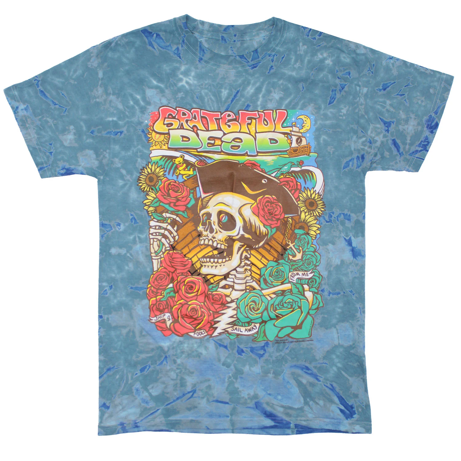 Grateful Dead Ship Of Fools Tie Dye T-shirt