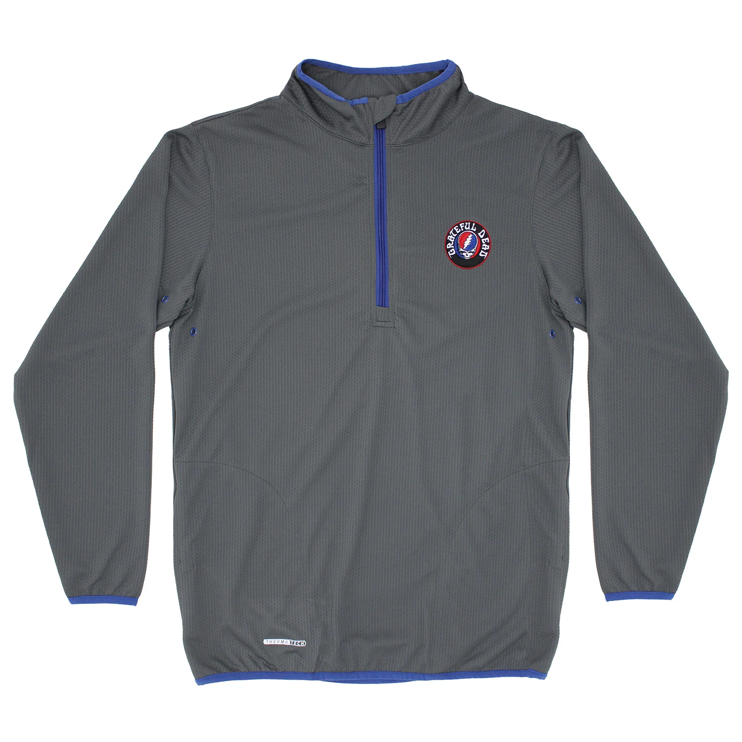 Grateful Dead Steal Your Face Logo Q-Zip Thermatech Pullover Jacket