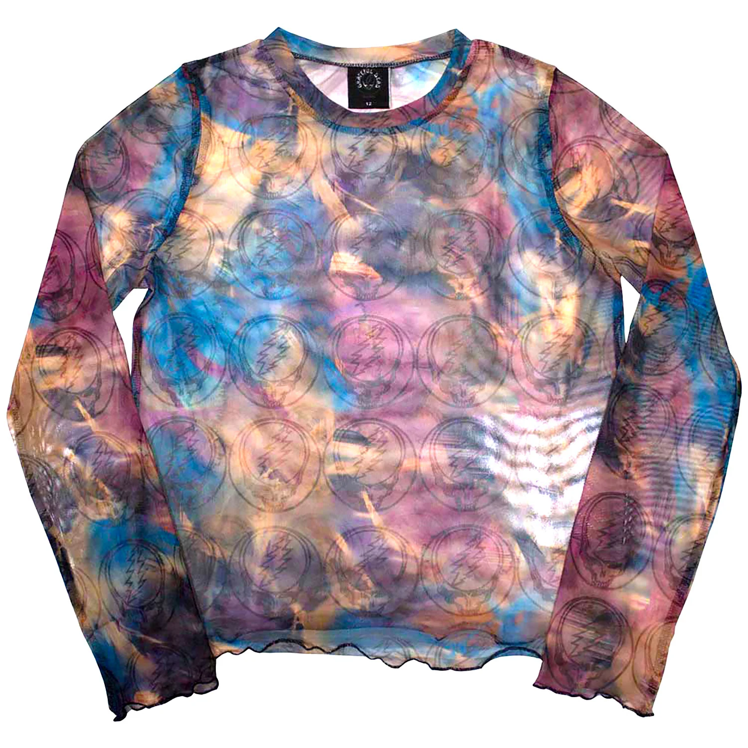 Grateful Dead Stealy Aop Girls Jr  Long Sleeve