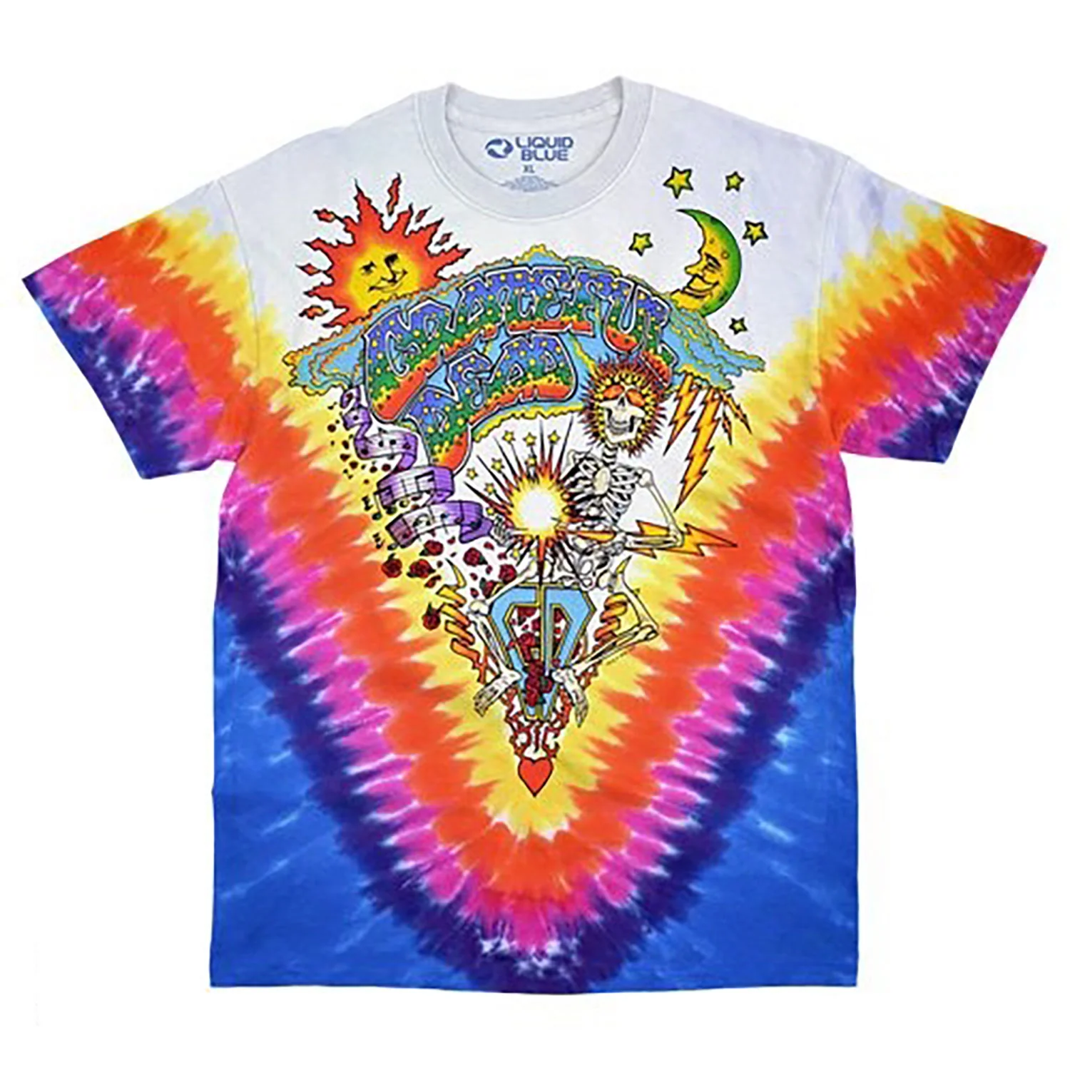 Grateful Dead Summer Tour 92 Tie Dye T-shirt